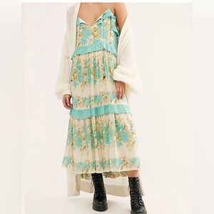 SPELL coco Lei scrappy gown